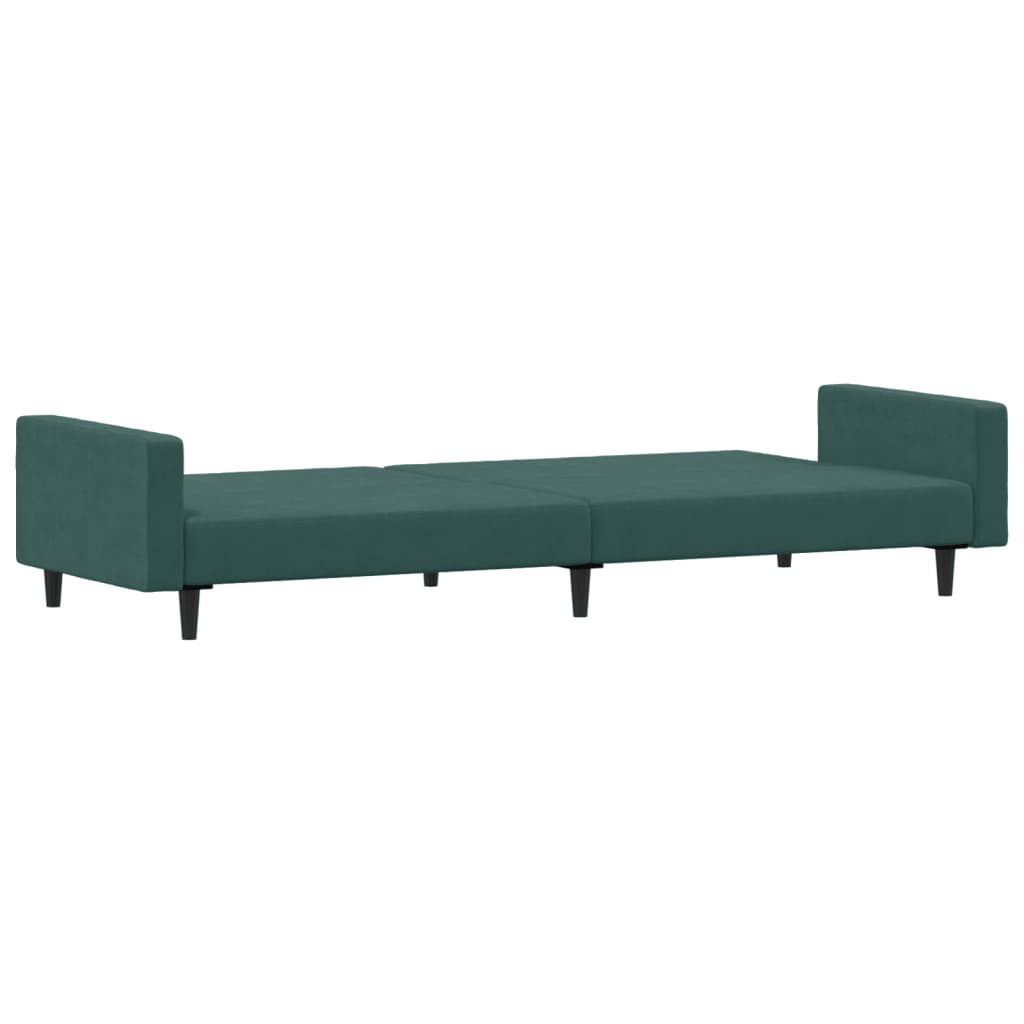 2 Seater Sofa Bed with Stool