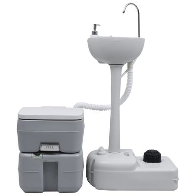 Portable Camping Toilet and Handwash Stand