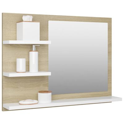 Bathroom Mirror & Shelf